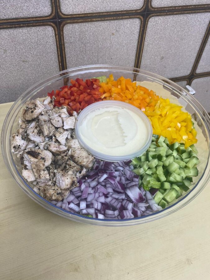 Grilled Chicken Salad — 96 oz bowl