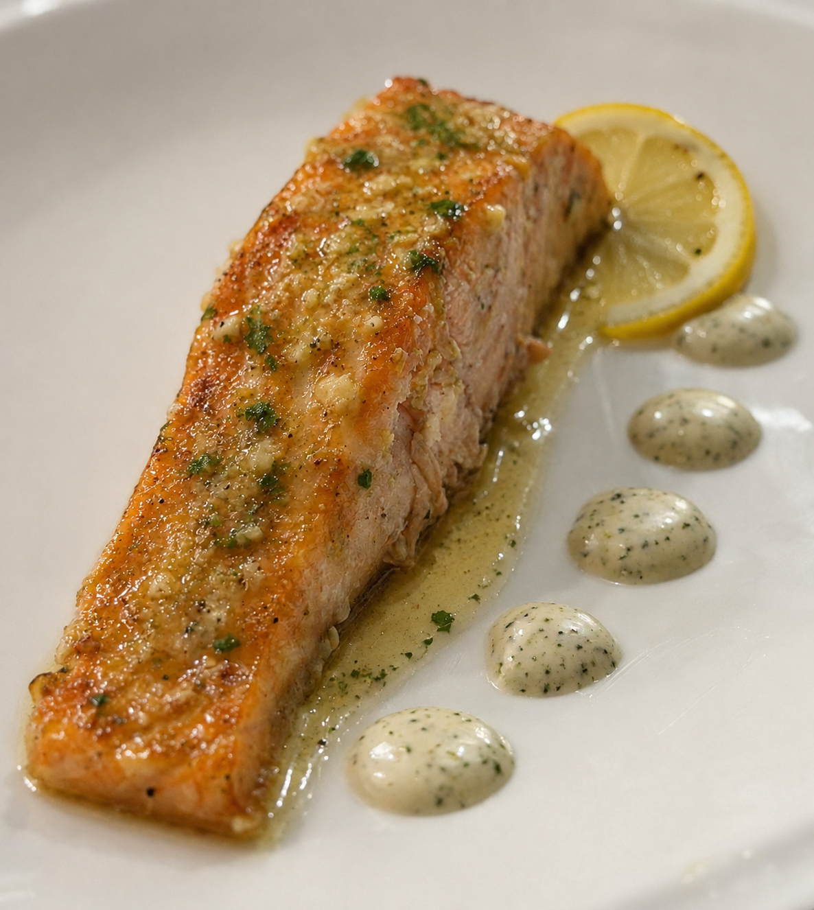 Lemon Garlic Salmon