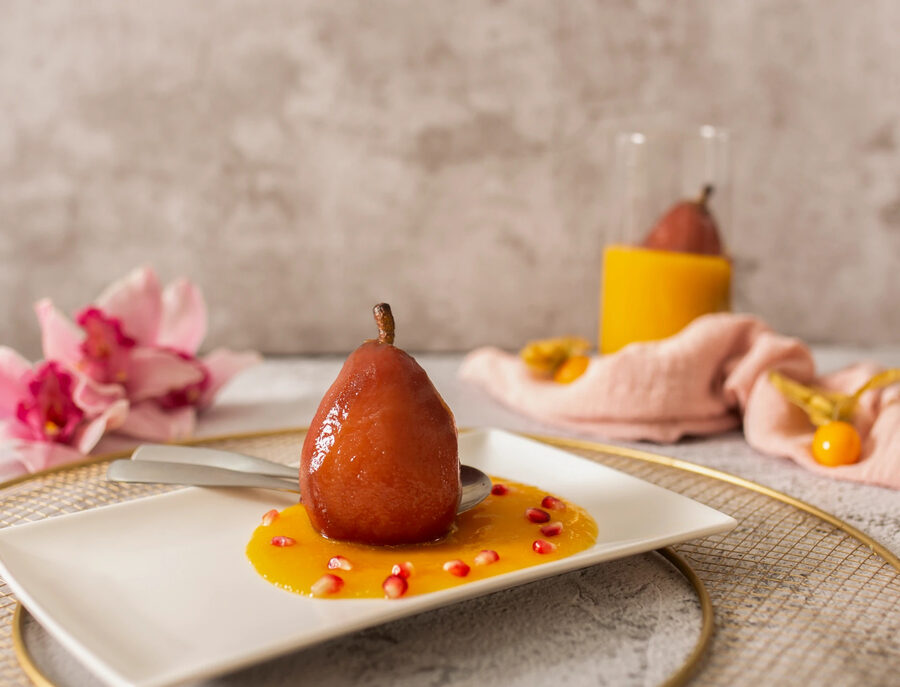 Poached Pears — 8 pears