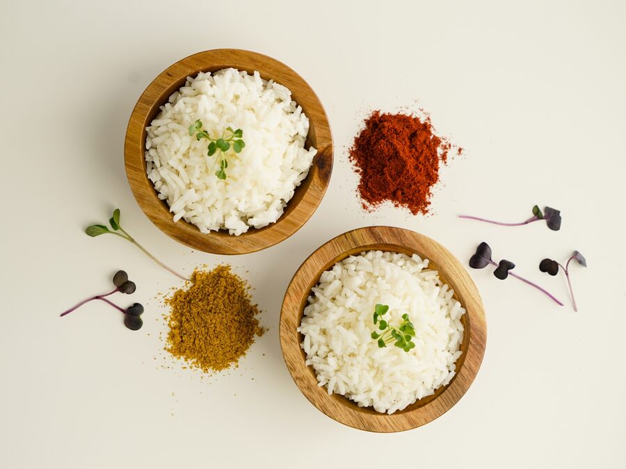 White Rice — 2 lb container